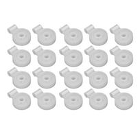 20Pcs Sunshade Net Clip Round Shade Cloth Clips Greenhouse Film Fixing Clamp for Tent Greenhouse Accessories