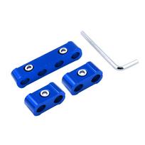 Car Engine Spark Plugs Cable Dividers Electrical Wire Clamp Enhances Ignition Efficiency for Superior Burn Consistency mėlyna