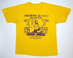 Firehose Band Slovenly James Worthy Tour T Shirt Full Size S-5XL Unisex T-Shirt S