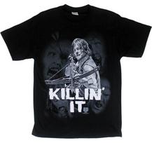 The Walking Dead Killin It Daryl Dixon Crossbow T-shirt Official Licensed   Unisex T-Shirt L