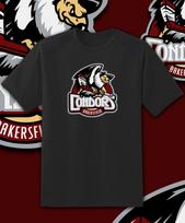 Bakersfield Condors Main Team logo shirt Adult and Youth Sizes S-6XL Tracking!! Unisex T-Shirt XXXXL