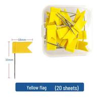 Colorful Flag Map Push Pins