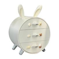 Tabletop Drawer Storage Stand with Easy Access Drawers Stationery and Cosmetics Organizer Multiurpose Makeup Holder