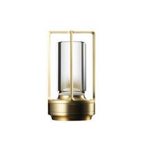 Veladranth belaidė LED stalinė lempa iš metalo QR-3759, 1 vnt., juoda