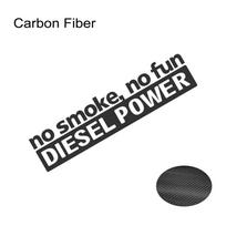 No Smoke No Fun Diesel Power Decor Decal Car Sticker For Window Bumper Door Side Trucks Motorcycle Decoration DIY Accessories 1 Piece