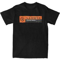 Couple T-Shirt Funny Game Halfs Lifes Lambda Reactor Complex Signage T-Shirts Hip Hop Tees Streetwear Cotton Clothing Gift Id... S įvairiaspalvis