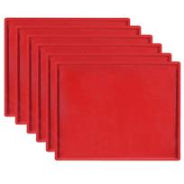 Easy To Clean Non-stick Non-stick Dehydrator Sheets Silicone Baking Mats mėlyna