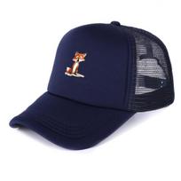 Fox Printed Snapback Baseball Cap Adjustable Distressed Vintage Sporting Hat Unisex for Cycling Golf Outdoor Activities