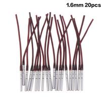 20Pcs/Set Fishing Rod Tip Wire Rotatable Tip Line 1.0Mm-1.6Mm Diy Repair Tool Fly Fishing Tackle Fly Fishing Rod Accessories 16mm