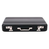 Mini Aluminum Password Box Appearance Business Card Box Suitcase Style Business Card Box Bank Card Business Card StorageBox Gift