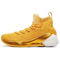 Anta KT4 Thompson 4th Generation Shock Absorbing Non-Slip Wear-Resistant High-Top Basketball Shoes Men Sneakers Ginger-Yellow 11911101-8 42
