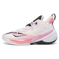 Li-Ning Air Strike 9 Premium Shock Absorption Anti-Slip Wear-Resistant Mid-Top Basketball Shoes Men Sneakers White Pink ABAS073-F 39
