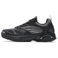 Anta Millennium Quail Feather Thick Sole Shock Absorption Non-Slip Low-Top Dad Shoes Men sneaker Black 112338899-1 40