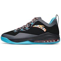 Anta Shield Fabric Comfortable Shock Absorption Non-Slip Wear-Resistant Breathable Low-Top Basketball Shoes Men sneaker Gray Black Blue 912121102S-1 44.5