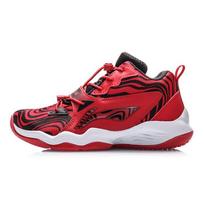 Li Ning Court Star Shock Absorption Rebound Basketball Shoes Kids Sneakers Red Black YKBQ012-3 31