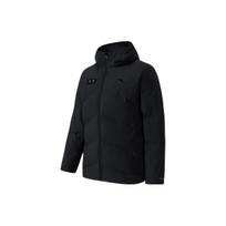 Anta Logo Print Hooded Comfortable Warm Down Jacket Unisex Outerwear Black 952347915-2 L