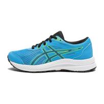 ASICS Contend 8 Waterscape Black (GS) Kids Sneakers 1014A259-409 39.5 blue