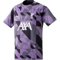 Nike Liverpool FC Academy Pro Third Logo Embroidered Round Neck Short Sleeve T-Shirt Men T-Shirts Purple DZ1341-554 XL
