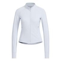 Adidas Tech Knit Sports Casual Fashion Zip Jacket Women Jacket Light-Blue KE5780 S