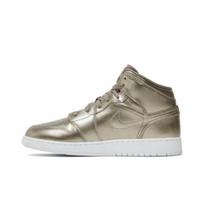 Air Jordan 1 Mid SE GS Sepia Stone Retro sportbačiai AV5174-200 EU 38 auksas