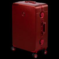 Tianyin Wedding Rolling Suitcase 20 inch vyno raudonos spalvos