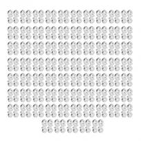100/200PCS Christmas Light Clip, Outdoor Gutter Hook Mini Gutter Light Hook, Weather Resistant Plastic S Clip Outdoor Decoration 100pcs balta