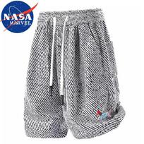 NASA Marvel Men's Summer Casual Sports Shorts 3XL šviesiai pilka spalva