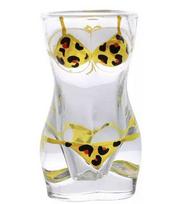 Creative Sexy Bikini Beauty Body Shot Glasses for Vodka, Whisky, Alcohol Cup, Wedding Wineglass, Party Bar Tools, Gift, 30ml <50ml geltona