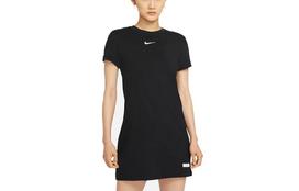 Nike Short Sleeved Dress Women's Black DD5045-010 S