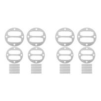 ABUL-4X Oro kompresoriaus tarpinių rinkinys Central-Pneumatic Kompresoriaus dalys Oro kompresoriams 68740 69667 67501 (3.11Colio) sidabras