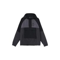 Men's NikeAs Nsw Swoosh Jkt Wvn Nfs Casual Sports Woven Jacket Autumn Black DJ0477-011 XL