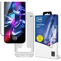 3MK Tempered Glass HardGlass Max with applicator for Samsung Galaxy S26 Ultra, black