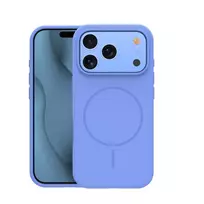 TFO Silicone Thin Mag phone case with MagSafe support for iPhone 17 Pro | iPhone 18 Pro blue