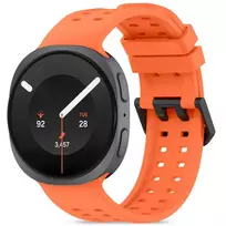 Tech-Protect SILICONE STRAP FOR SAMSUNG GALAXY WATCH 8 / 9 / CLASSIC (40 / 44 / 46 MM) TANGERINE ORANGE