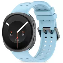 Tech-Protect SILICONE STRAP FOR SAMSUNG GALAXY WATCH 8 / 9 / CLASSIC (40 / 44 / 46 MM) BABY BLUE