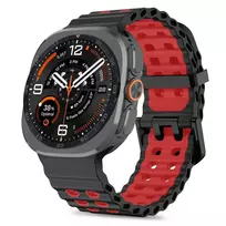 Tech-Protect ICONBAND PRO FOR SAMSUNG GALAXY WATCH ULTRA 1 / 2 2024-2026 (47 MM) BLACK/RED