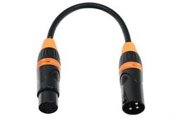 DMX kabelio perėjimas 3pin/m - 5pin/f FOS FC-XLR-3M5F
