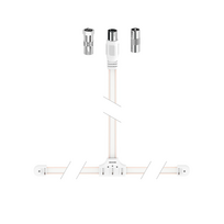 Hama DAB+ / FM Dipole Antenna, balta - Antena