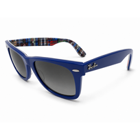 Ray-Ban Wayfarer RB2140 1134/71 akiniai nuo saulės – Blue Patchwork Edition