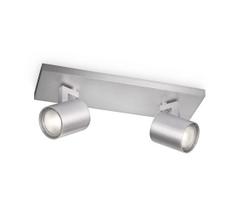 Philips - LED RGBW dimeriuojamas taškinis šviestuvas RUNNER 2xGU10/6,5W/230V matinis chromas