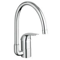 Grohe Euroeco virtuvinis maišytuvas su aukštu snapeliu,chromas 32752000