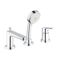 GROHE BauEdge vonios 3 skylių maišytuvas montuojamas į vonios kraštą, chromas
