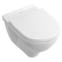 Pakabinamas klozetas Villeroy & Boch O. Novo Rimless su "soft close" dangčiu 5660HR
