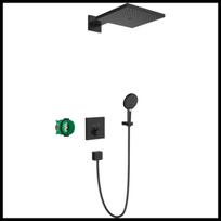 Potinkinis termostatinis dušas 8 in 1 komplektas HANSGROHE Raindance Select E 1jet, 27939670