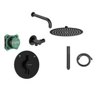 Hansgrohe/Deante potinkinė dušo sistema juoda matinė