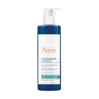EAU THERMALE AVÈNE Cleanance Comedomed šveičiamasis prausiamasis gelis riebiai, į aknę linkusiai odai, 400 ml