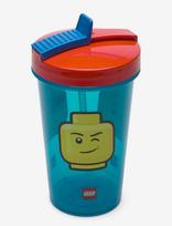 LEGO STORAGE - Lego Tumbler With Straw Iconic Classic - Maistui - Mėlyna