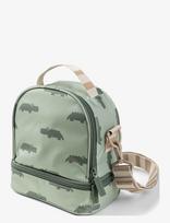 Done By Deer - Kids Insulated Lunch Bag Croco Green - Pietų dėžutė - Žalia