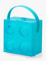LEGO STORAGE - Lego Box W. Handle Translucent Light Blue - Sandėliavimo dėžė - Mėlyna