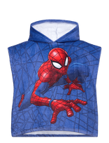 Spider-man - Poncho Spiderman 792 - 50X100 Cm - Vonios pončas - Mėlyna